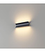 Artdelight Artdelight Design LED-Wandleuchte Malibu 2L - Schwarz