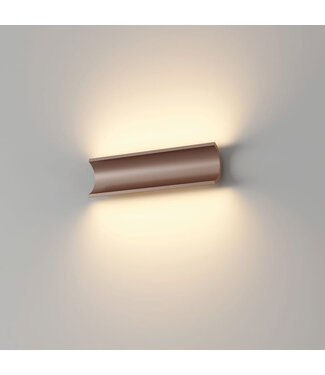 Artdelight LED-Wandleuchte Malibu 2L - Dunkelbronze