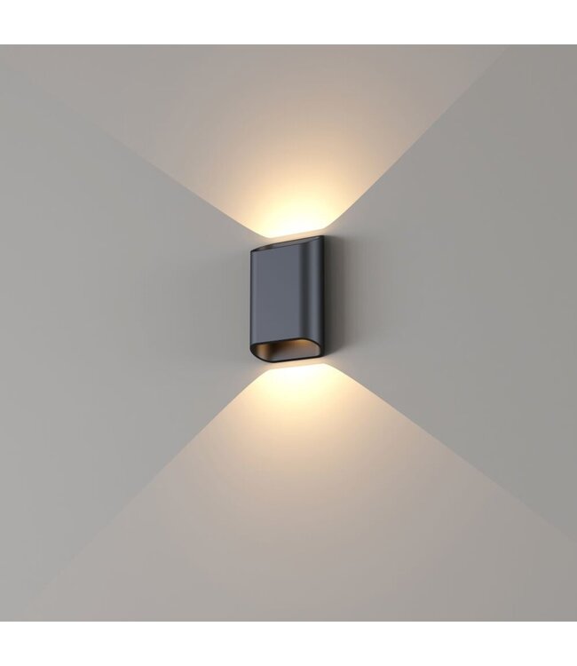 Artdelight Artdelight Moderne LED-Wandleuchte Diaz S Dim to Warm - Schwarz