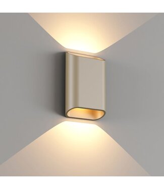 Artdelight LED-Wandleuchte Diaz S Dim to Warm - Champagner