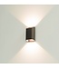 Artdelight Artdelight Moderne LED-Wandleuchte Diaz S Dim to Warm - Dunkel Antik Bronze