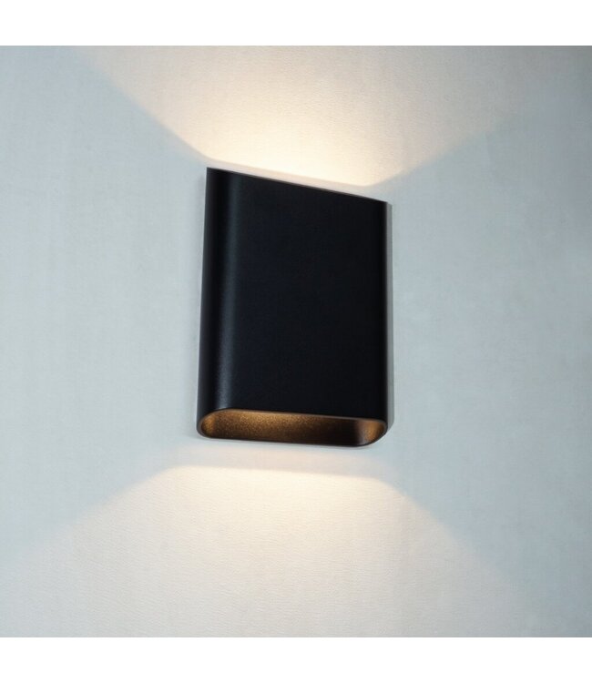 Artdelight Artdelight Moderne LED-Wandleuchte Diaz L Dim to Warm - Schwarz