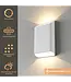 Artdelight Artdelight Moderne LED-Wandleuchte Diaz L Dim to Warm - Weiß