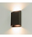 Artdelight Artdelight Moderne LED-Wandleuchte Diaz L Dim to Warm - Dunkel Antik Bronze