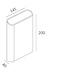 Artdelight Artdelight Moderne LED-Wandleuchte Diaz L Dim to Warm - Dunkel Antik Bronze