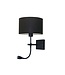 Artdelight Artdelight Moderne Wandleuchte Quad - Schwarz