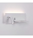 Artdelight Artdelight Moderne LED-Wandleuchte Charge USB Links - Weiß