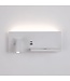 Artdelight Artdelight Moderne LED-Wandleuchte Charge USB Links - Weiß
