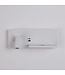 Artdelight Artdelight Moderne LED-Wandleuchte Charge USB Links - Weiß