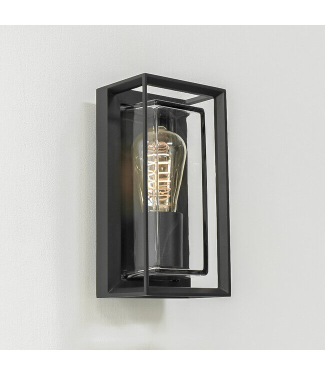 Artdelight Artdelight Klassische Außenwandleuchte Leeds 25 - Schwarz