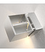 Artdelight Artdelight Moderne LED-Wandleuchte Bfeld I - Aluminium