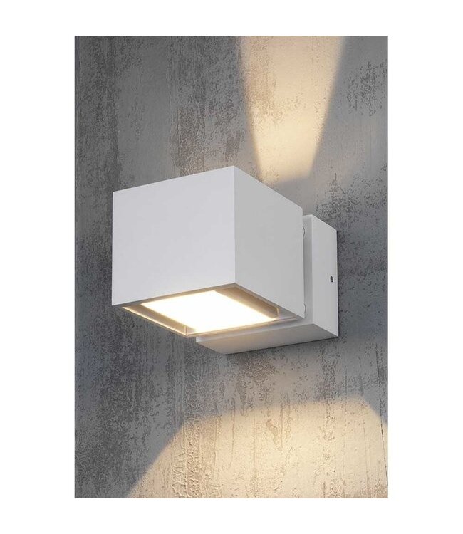 Artdelight Artdelight Moderne LED-Wandleuchte Bfeld I - Weiß