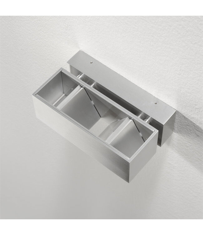 Artdelight Artdelight Moderne LED-Wandleuchte Bfeld II - Aluminium