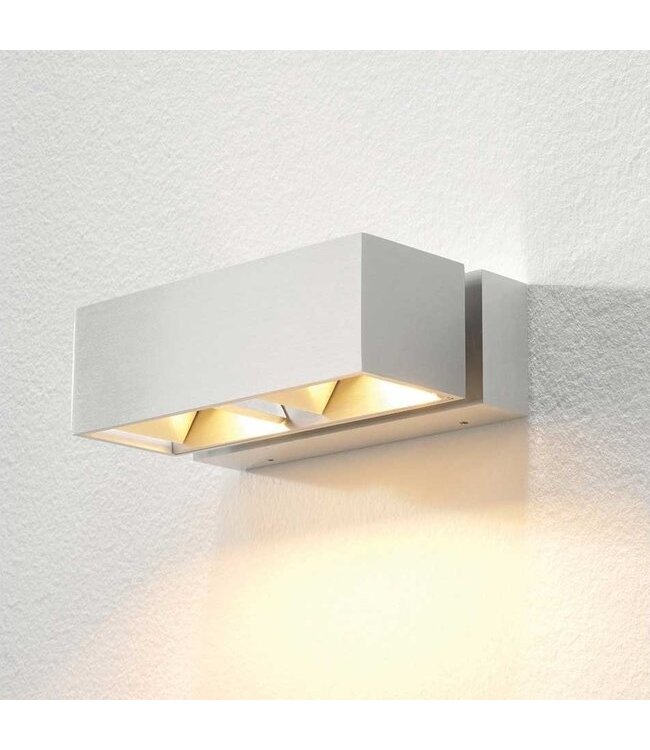 Artdelight Artdelight Moderne LED-Wandleuchte Bfeld II - Aluminium