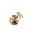 Artdelight Artdelight Moderne LED-Leseleuchte Simply - Gold