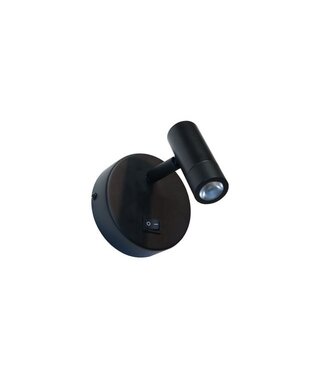Artdelight LED-Wandleuchte Simply - Schwarz