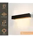 Artdelight Artdelight Moderne LED-Wandleuchte Mainz XL - Schwarz/Kupfer