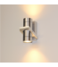 Artdelight Artdelight Moderne GU10-Wandleuchte Double - Aluminium