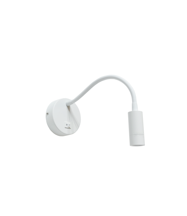 Artdelight Flexible LED-Leseleuchte Flexi - Weiß