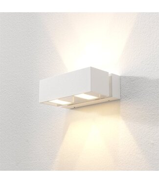 Artdelight LED-Wandleuchte Bfeld II - Weiß