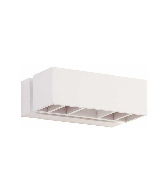 Artdelight Artdelight Moderne LED-Wandleuchte Bfeld II - Weiß