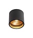 Artdelight Artdelight Moderne LED-Deckenleuchte Ormond - Schwarz/Kupfer