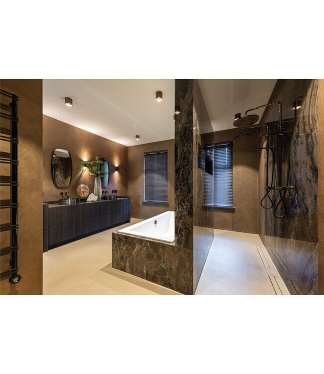 Artdelight Artdelight Moderne LED-Deckenleuchte Orleans - Dunkelbronze