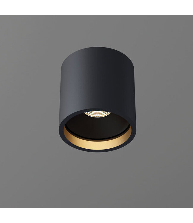Artdelight Artdelight Moderne LED-Deckenleuchte Orleans - Schwarz
