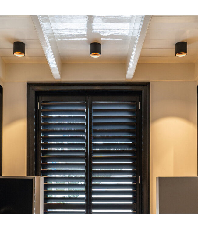 Artdelight Artdelight Moderne LED-Deckenleuchte Orleans - Schwarz/Gold
