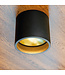 Artdelight Artdelight Moderne LED-Deckenleuchte Orleans - Schwarz/Gold