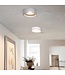 Artdelight Artdelight Moderne LED-Deckenleuchte Orlando - Aluminium