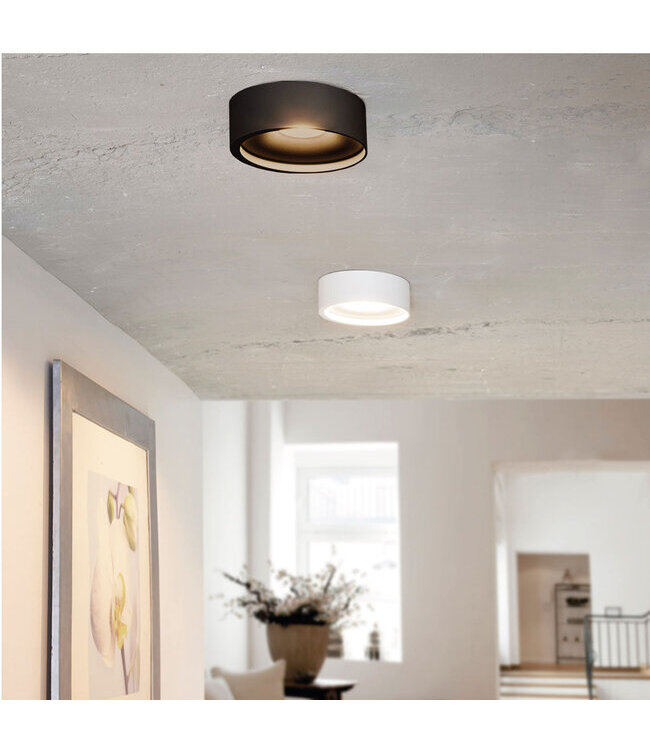 Artdelight Artdelight Moderne LED-Deckenleuchte Orlando - Schwarz