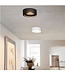 Artdelight Artdelight Moderne LED-Deckenleuchte Orlando - Schwarz