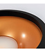 Artdelight Artdelight Moderne LED-Deckenleuchte Orlando - Schwarz/Kupfer