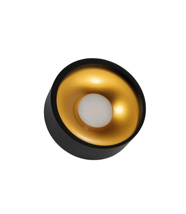 Artdelight Artdelight Moderne LED-Deckenleuchte Orlando - Schwarz/Gold