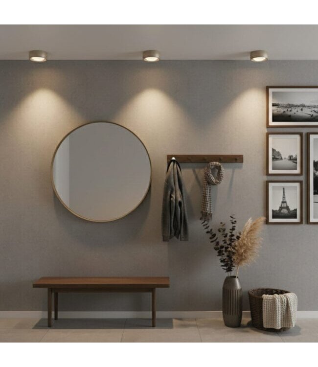 Artdelight Artdelight LED-Design-Deckenleuchte Montana - Champagner