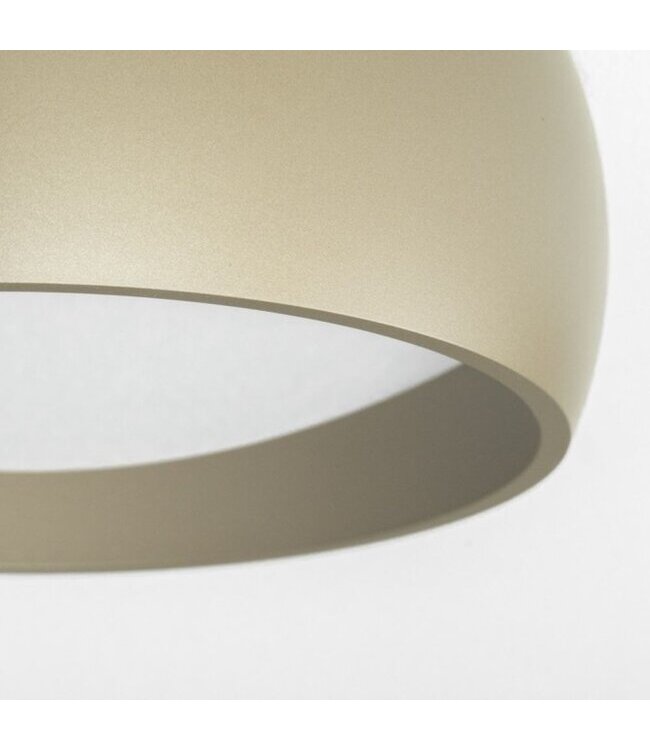Artdelight Artdelight LED-Design-Deckenleuchte Montana - Champagner