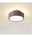 Artdelight Artdelight Stilvolle LED-Deckenleuchte Chicago 150 - Dunkelbronze
