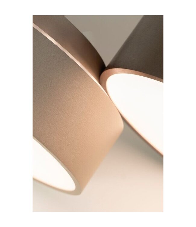 Artdelight Artdelight Stilvolle LED-Deckenleuchte Chicago 150 - Dunkelbronze