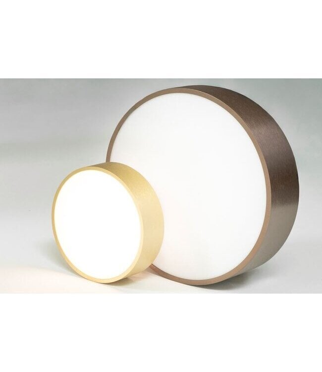 Artdelight Artdelight Stilvolle LED-Deckenleuchte Chicago 150 - Dunkelbronze