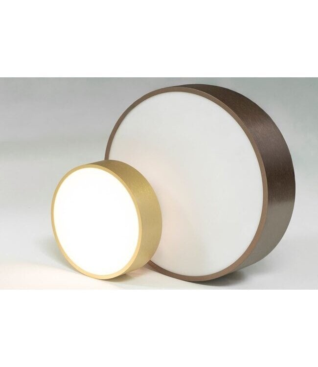 Artdelight Artdelight Stilvolle LED-Deckenleuchte Chicago 250 - Dunkelbronze