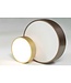 Artdelight Artdelight Stilvolle LED-Deckenleuchte Chicago 250 - Dunkelbronze
