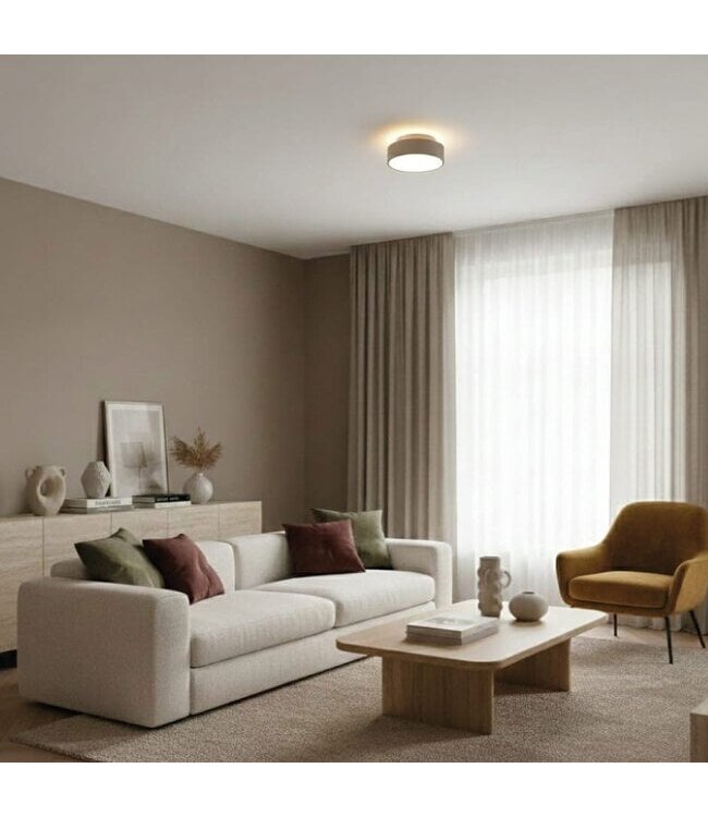 Artdelight Artdelight Stilvolle LED-Deckenleuchte Chicago 250 - Champagner
