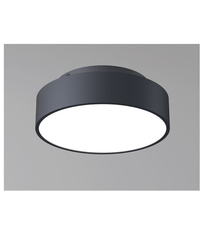 Artdelight Artdelight Stilvolle LED-Deckenleuchte Chicago 250 - Schwarz