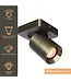 Artdelight Industrieller Deckenstrahler Megano 1L - Antikbronze