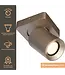 Artdelight Industrieller Deckenstrahler Megano 1L - Champagner