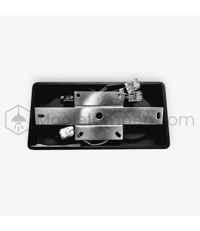 Artdelight Industrieller Deckenstrahler Megano 2L - Champagner