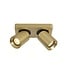 Artdelight Industrieller Deckenstrahler Megano 2L - Gold