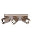 Artdelight Industrieller Deckenstrahler Megano 3L - Champagner