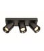 Artdelight Industrieller Deckenstrahler Megano 3L - Gun Metal